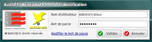 AuditPE v1.0.1 - Identification